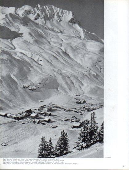 LAMINA V50124: Austria. Zurs vista aerea