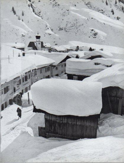 LAMINA V50123: Austria. Desde Stuben parten las carreteras hacia Flexenpass y Arlberg