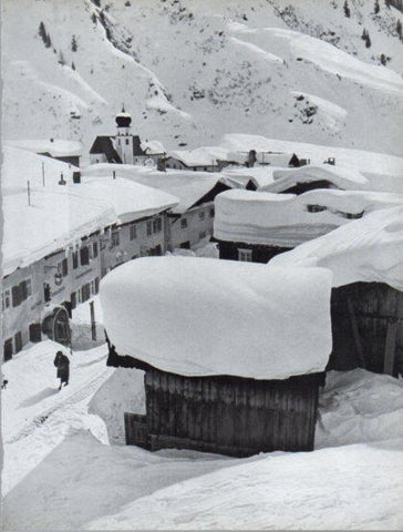 LAMINA V50123: Austria. Desde Stuben parten las carreteras hacia Flexenpass y Arlberg