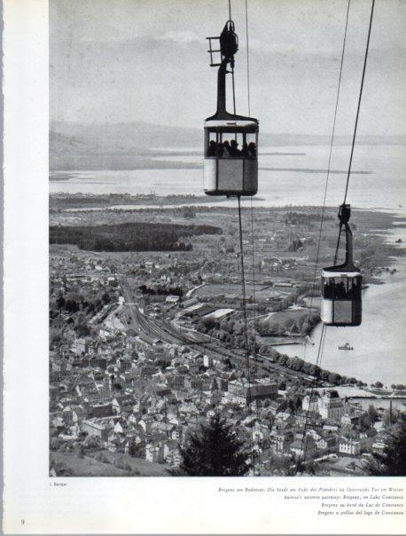 LAMINA V50121: Austria. Bregenz a orillas del lago de Constanza