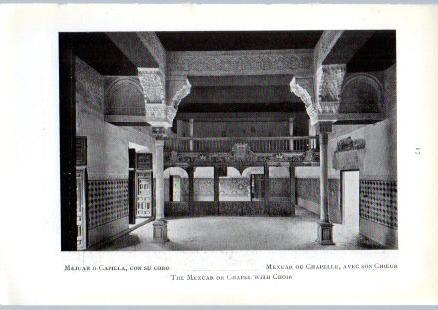 LAMINA V49638: La Alhambra. Capilla con su coro