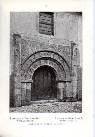 LAMINA V49610: Ciudad Rodrigo. Parroquia de San Andres, puerta lateral
