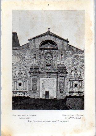 LAMINA V49583: Monasterio de Poblet. Portada de la Iglesia