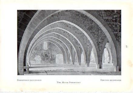 LAMINA V49595: Monasterio de Poblet. Dormitorio secundario