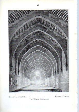 LAMINA V49594: Monasterio de Poblet. Dormitorio mayor