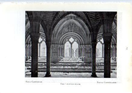 LAMINA V49593: Monasterio de Poblet. Sala Capitular
