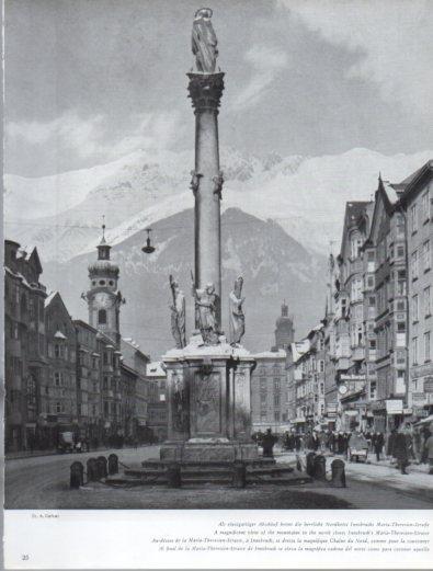 LAMINA V50129: Austria. Maria-Theresien-Strasse en Innsbruck