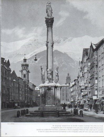 LAMINA V50129: Austria. Maria-Theresien-Strasse en Innsbruck