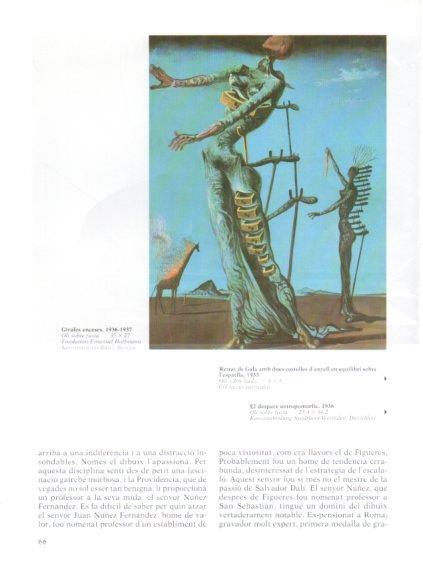 LAMINA V50204: Salvador Dali. Girafes enceses