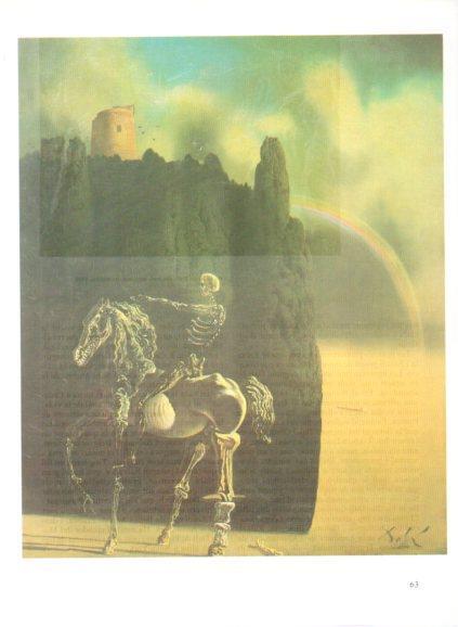 LAMINA V50203: Salvador Dali. Cavaller de la mort