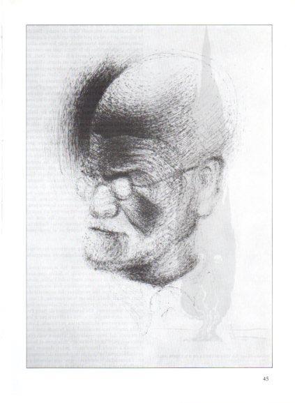 LAMINA V50195: Salvador Dali. Retrat de Freud