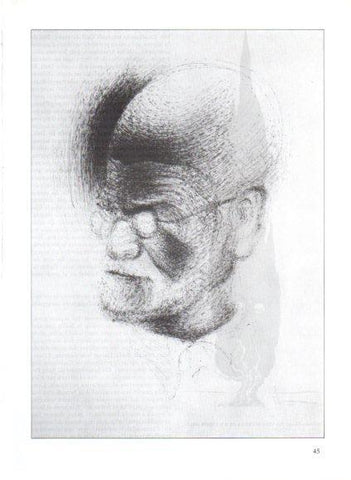 LAMINA V50195: Salvador Dali. Retrat de Freud