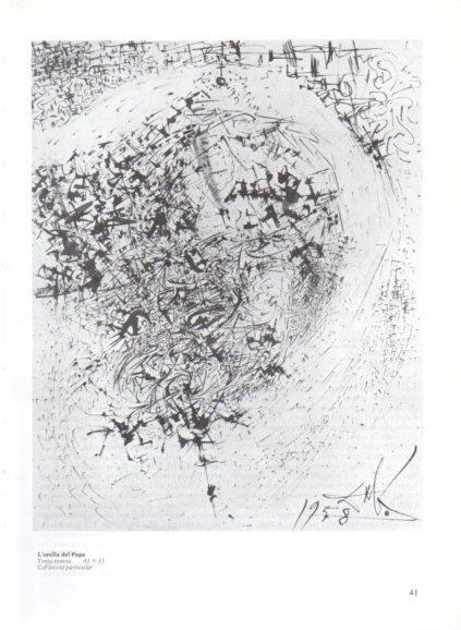LAMINA V50193: Salvador Dali. L'orella del Papa