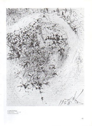 LAMINA V50193: Salvador Dali. L'orella del Papa