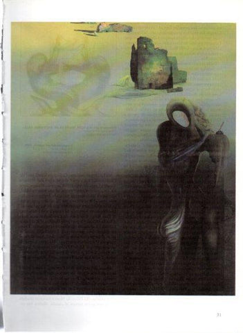 LAMINA V50188: Salvador Dali. Gradiva retroba les ruines antropomorfes
