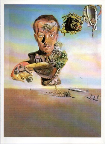 LAMINA V50186: Salvador Dali. Retrat de Paul Eluard