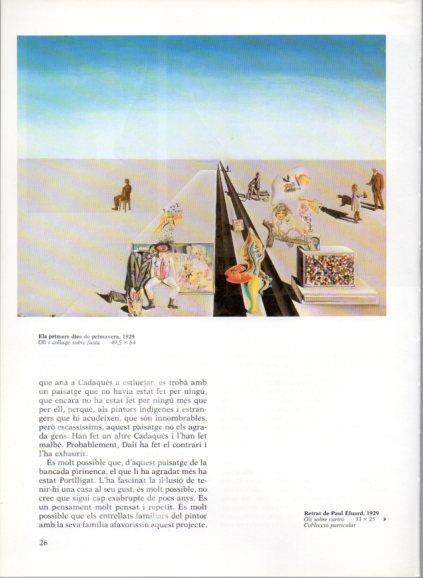 LAMINA V50185: Salvador Dali. Els primers dies de primavera