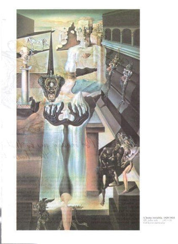 LAMINA V50207: Salvador Dali. L'home invisible