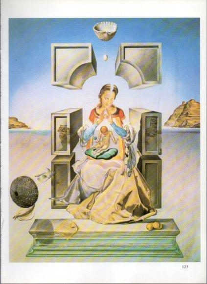 LAMINA V50232: Salvador Dali. Primer estudi per a la Madona de Port Lligat