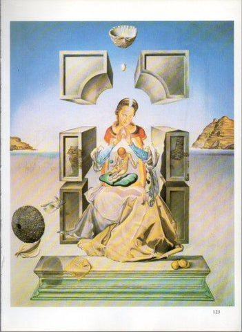 LAMINA V50232: Salvador Dali. Primer estudi per a la Madona de Port Lligat