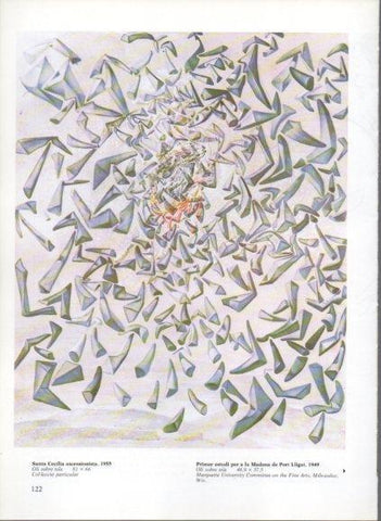 LAMINA V50231: Salvador Dali. Santa Cecilia ascensionista