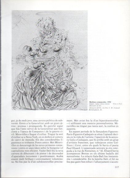 LAMINA V50229: Salvador Dali. Madona corpuscular