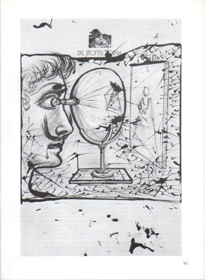 LAMINA V50217: Salvador Dali. Il·lustracio per La Vida Secreta de Salvador Dali