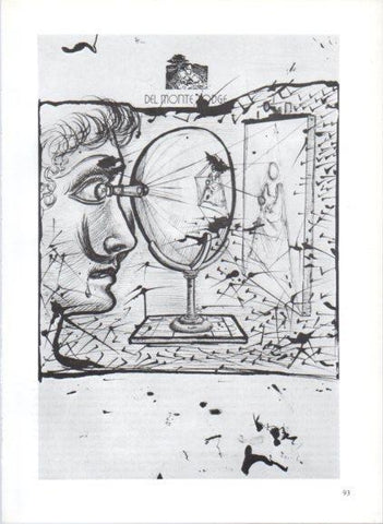 LAMINA V50217: Salvador Dali. Il·lustracio per La Vida Secreta de Salvador Dali