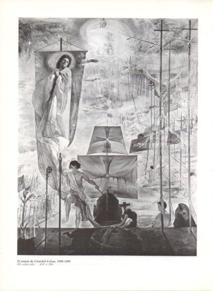 LAMINA V50214: Salvador Dali. El somni de Cristofol Colom 