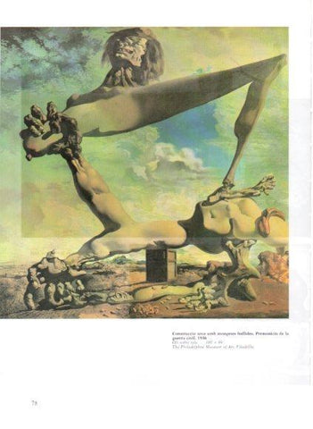 LAMINA V50210: Salvador Dali. Construccio tova amb mongetes bullides