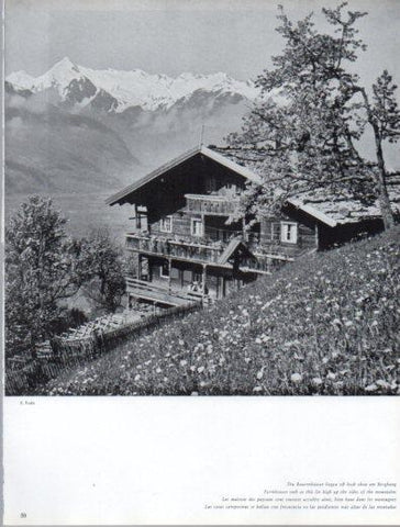 LAMINA V50146: Austria. Casa campesina en pendiente de la montaña