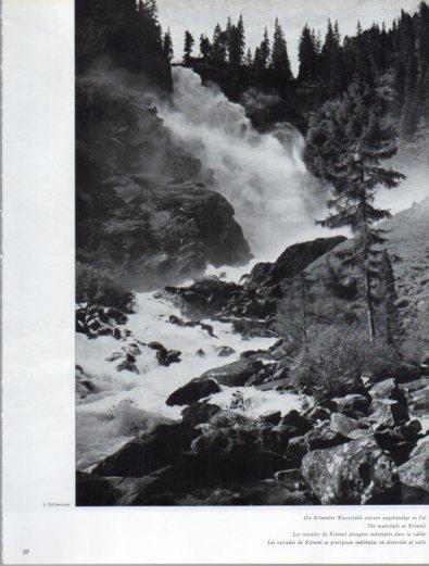 LAMINA V50145: Austria. Cascadas de Krimml