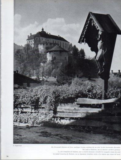 LAMINA V50136: Austria. Fortaleza de la ciudad de Kufstein