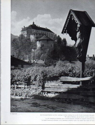 LAMINA V50136: Austria. Fortaleza de la ciudad de Kufstein