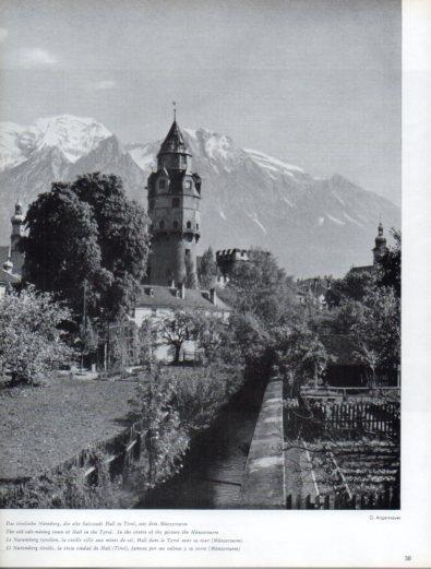 LAMINA V50135: Austria. Hall en el Tirol