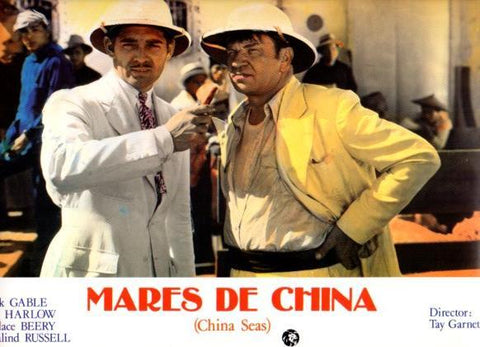 LAMINA V50445: Mares de China con Clark Gable y Jean Harlow nº 9