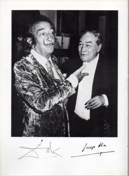 LAMINA V50177: Salvador Dali i Josep Pla