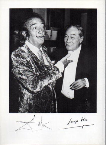 LAMINA V50177: Salvador Dali i Josep Pla