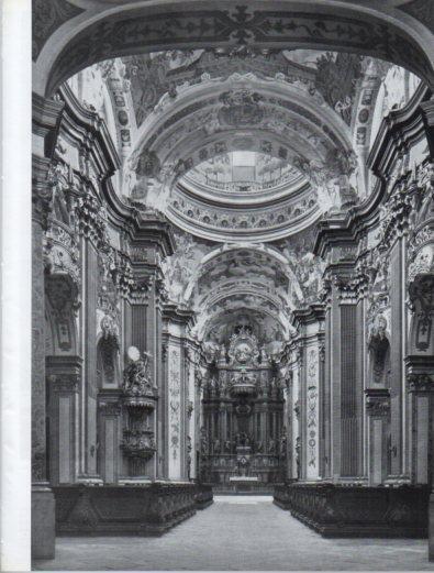 LAMINA V50169: Austria. Interior iglesia del Monasterio del Melk
