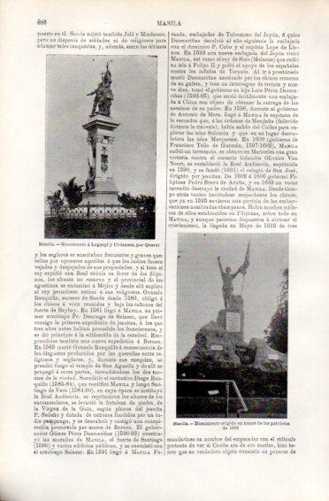 LAMINA V49949: Monumento a Legazpi en Manila