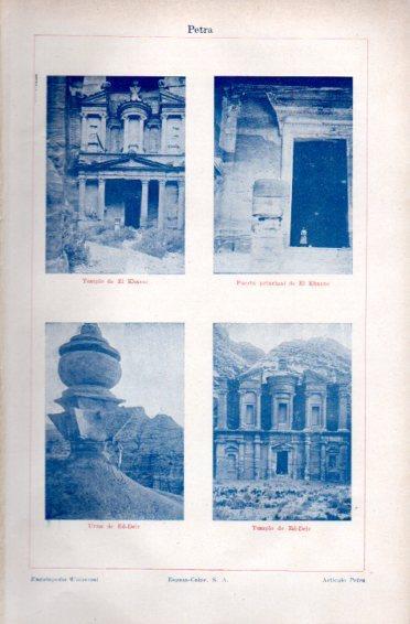 LAMINA V49900: Vistas de Petra, Jordania