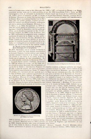 LAMINA V49890: Monumento funebre de Segismundo Malatesta