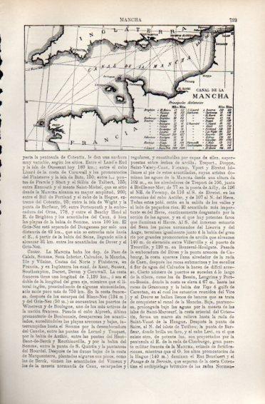 LAMINA V49933: Mapa del Canal de la Mancha