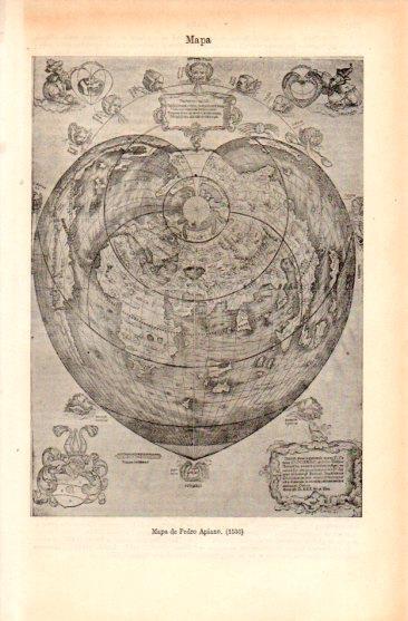 LAMINA V50088: Mapa de Pedro Apiano 1530