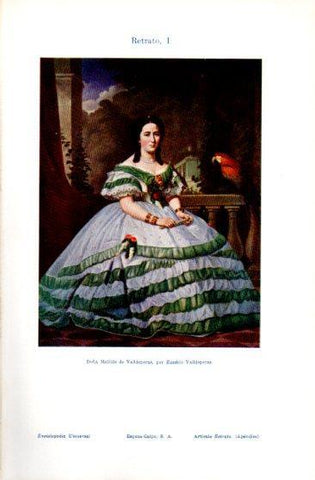 LAMINA V50082: Matilde de Valldeperas por Eusebio Valldeperas