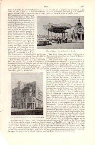 LAMINA V50031: Terraza La Rambla y edificio en Mar del Plata