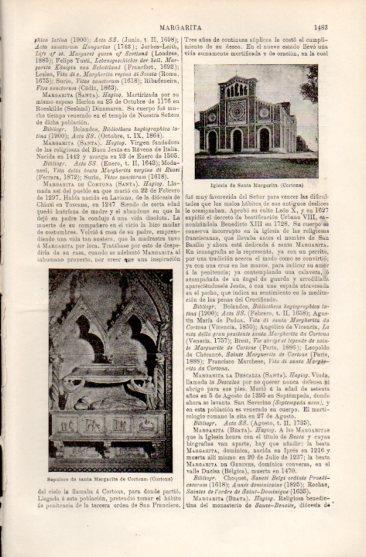 LAMINA V50046: Iglesia de Santa Margarita en Cortona