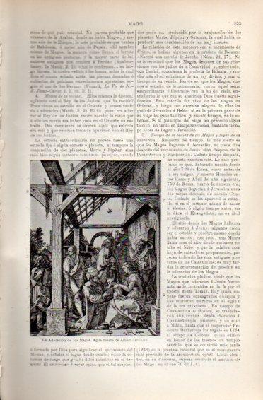 LAMINA V49885: La Adoracion de los Magos por Durero