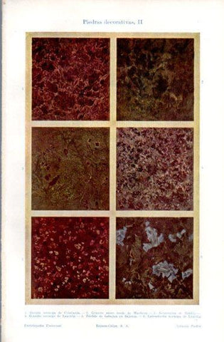 LAMINA V49723: Piedras decorativas II