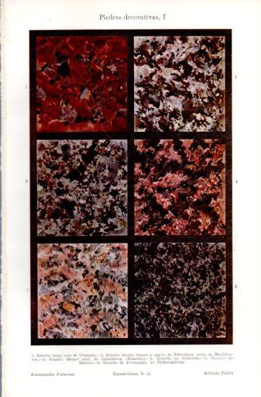 LAMINA V49722: Piedras decorativas I